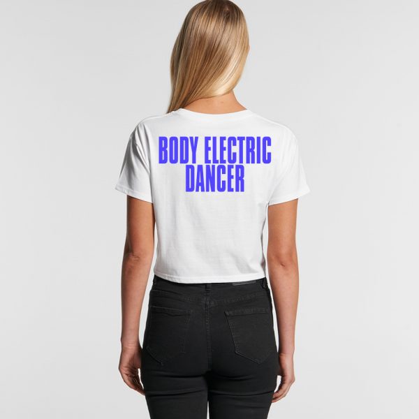 BODY ELECTRIC DANCE LETS GO CRAZY_CROP_TEE_BACK